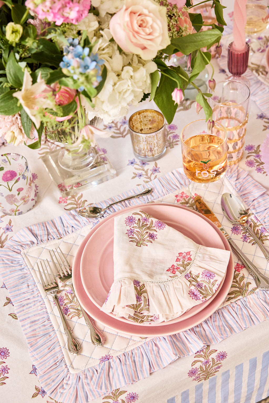Wildflower Ruffle Napkin (Set of 4)