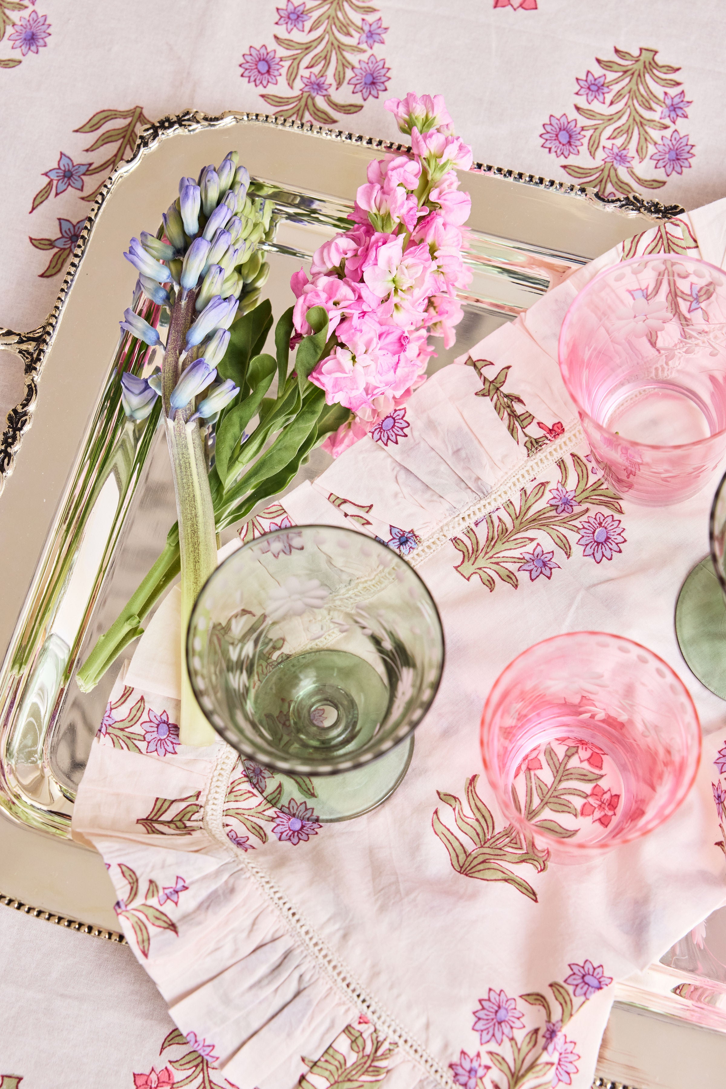 Wildflower Ruffle Napkin (Set of 4)